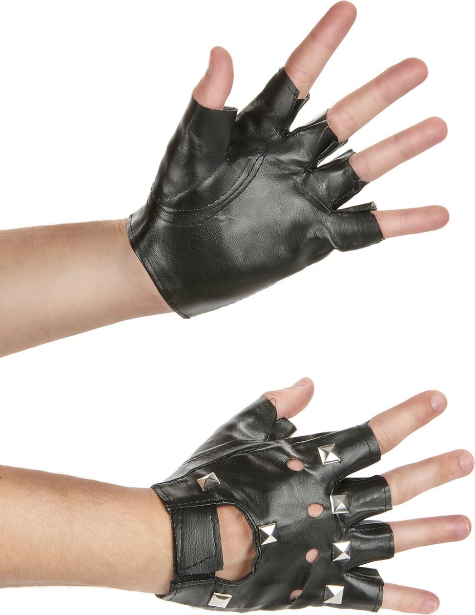 WIDMANN - Punkhandschoen zonder vingers - Accessoires > Handschoenen